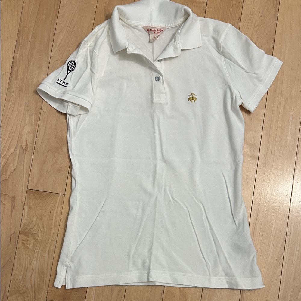 Brooks Brothers White Polo Shirt